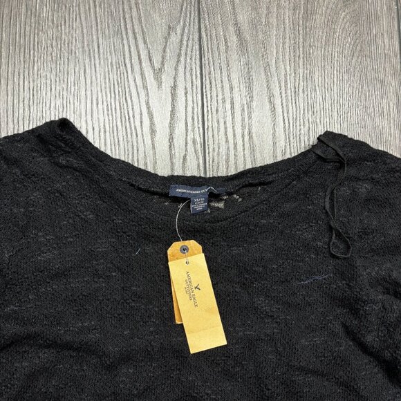 New American Eagle Knit Womens Long Sleeve Shirt XS - Picture 4 of 9